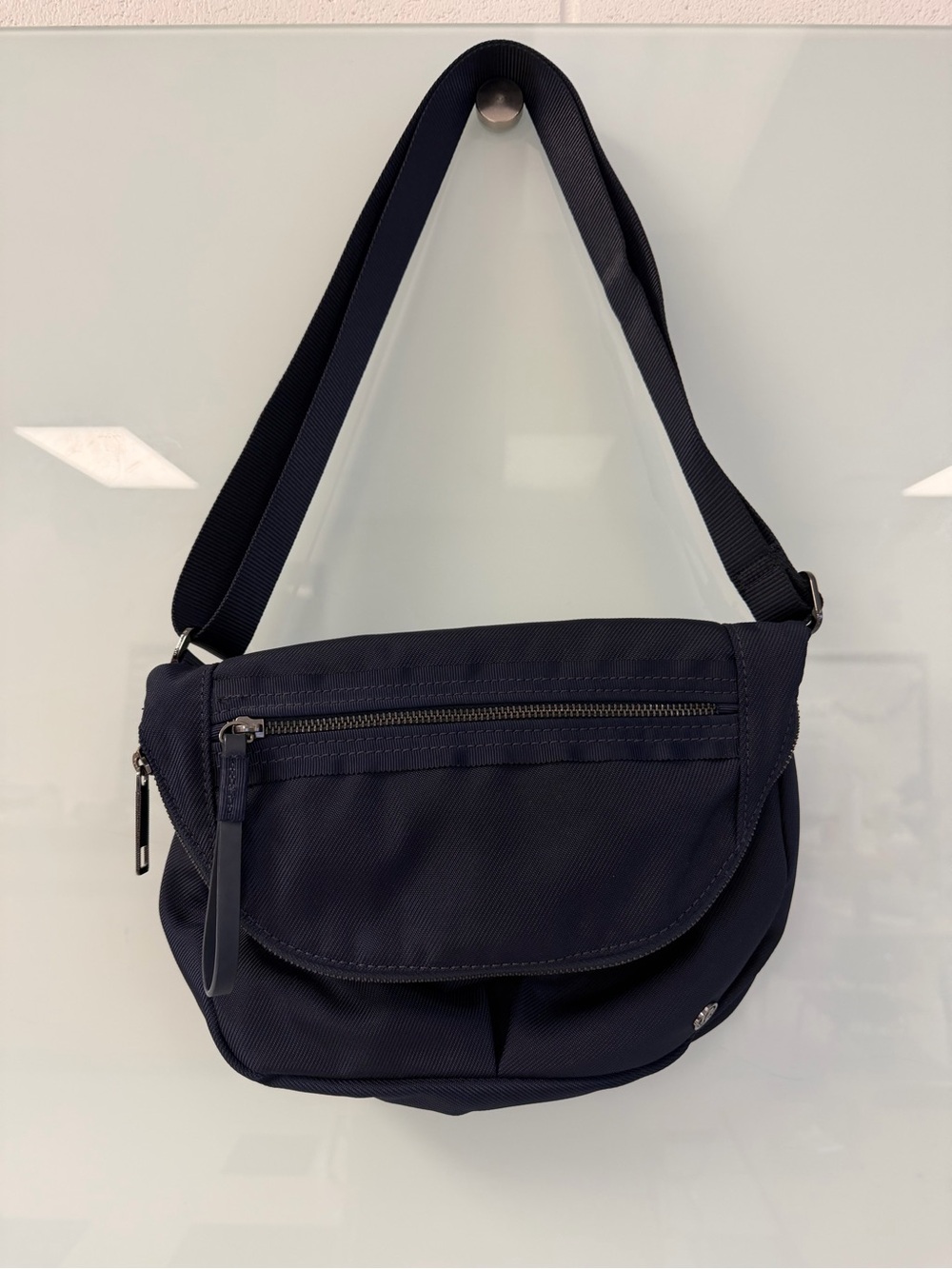 lululemon athletica Navy Crossbody Shoulder Bag
